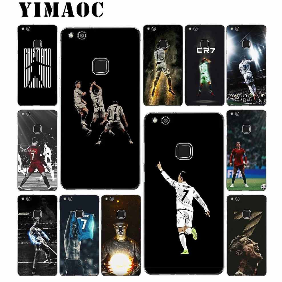 

YIMAOC Cristiano Ronaldo 7 Soft Case for Huawei Mate 30 20 P30 P20 P10 P9 P8 2015 2016 2017 P Smart Lite Pro