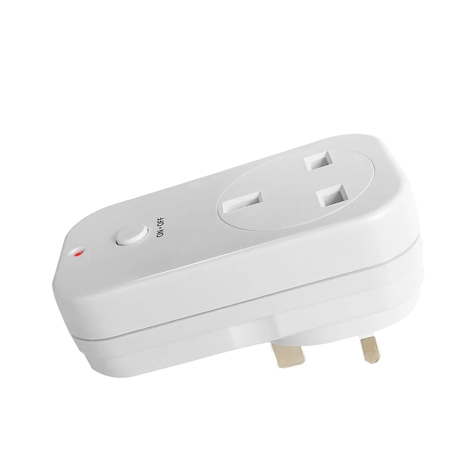 Великобритания Plug Беспроводной Разъем дистанционного Управление умная розетка