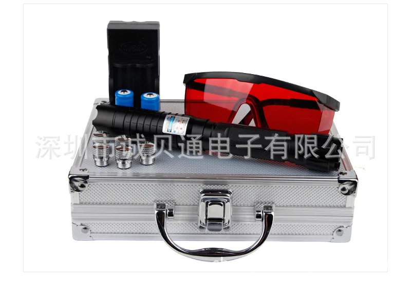 

Hard aluminum material 2000M range outdoor self-defense exploration laser pointing star pen laser flashlight rescue signal light