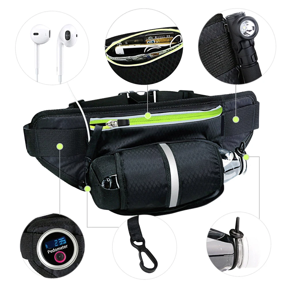 Спортивные аксессуары для фитнеса, сумка для бега, мобильный ремень, марафон, женские мужские спортивные сумки-кошельки, поясная сумка для бутылки