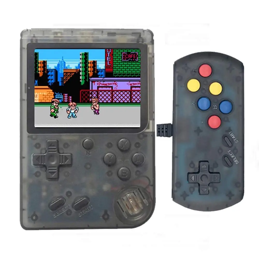 

Retro Portable Mini Handheld Game Console 8-Bit 2.8 Inch Color LCD Kids Color Game Player Built-in 168 games