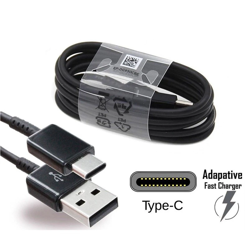 

Quick Charging Fast Charger USB-C Data Type C Cable For Samsung Galaxy S8 S9 Plus Note 8 A8 2018 S8+ A3 (2017) A5 (2017)
