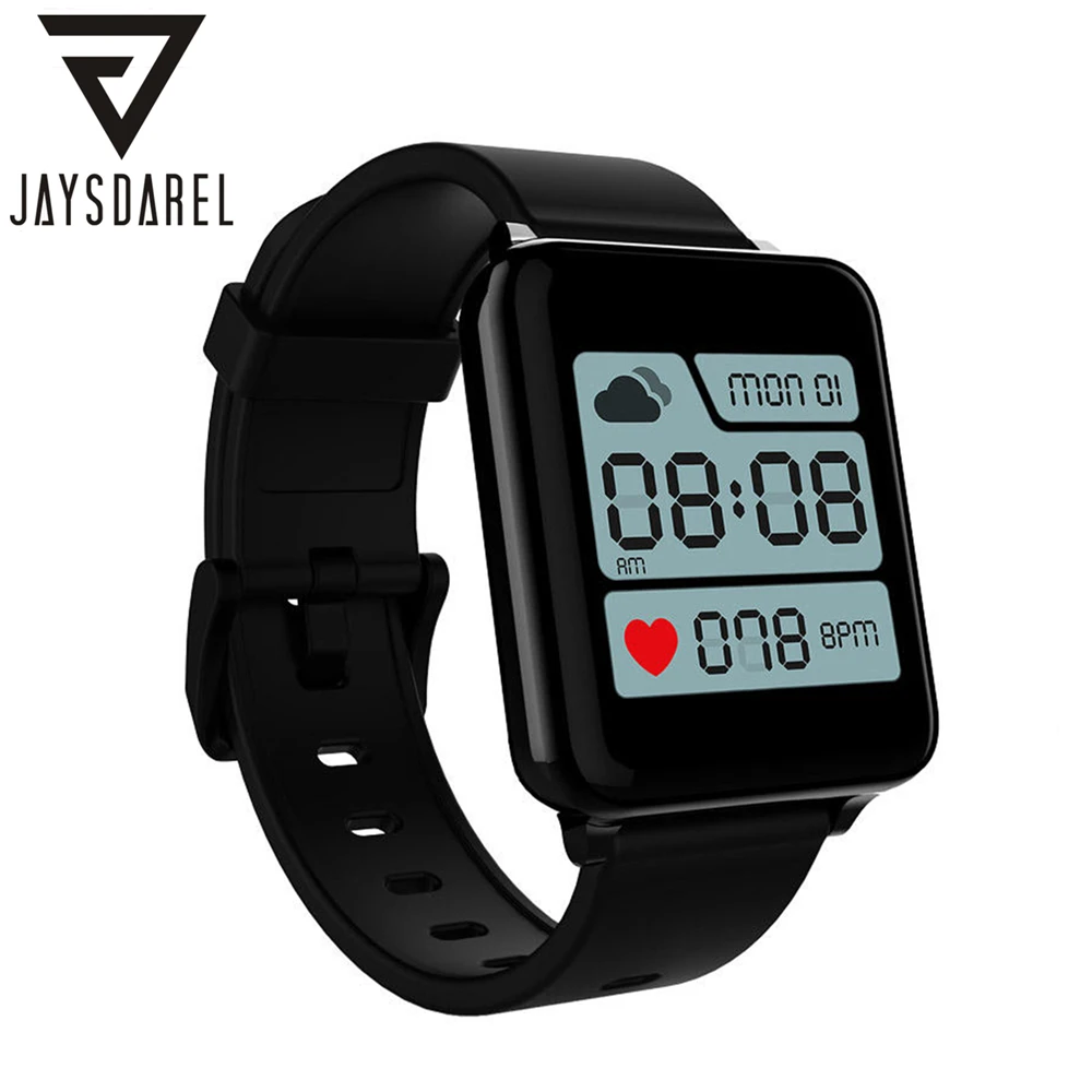 

JAYSDAREL K9 Heart Rate Monitor Smart Watch Fashion IP67 Waterproof Sports Fitness Tracker for Android iOS
