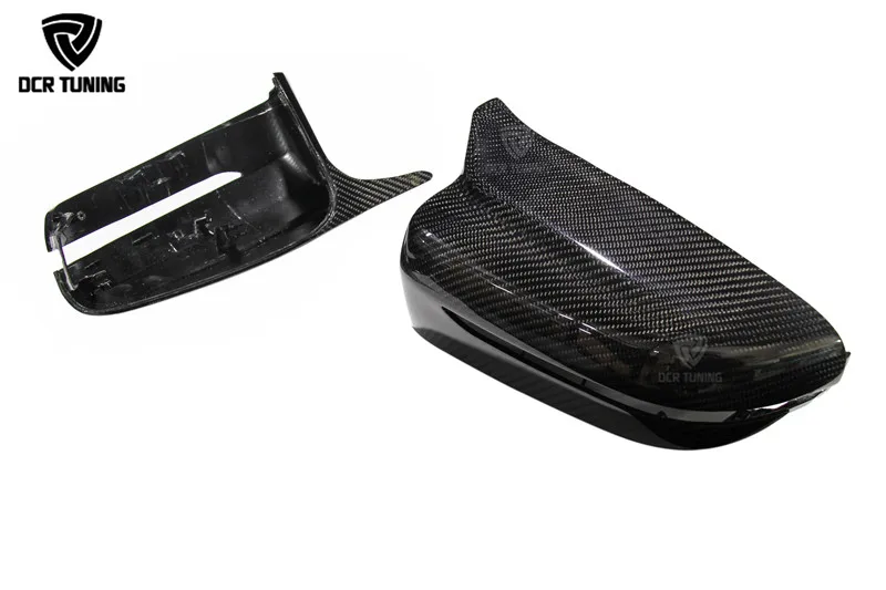 Add On Style Carbon Fiber Rear View Mirror Cover For BMW 5 Series G30 G38 M Performance 250d 530i 530d 540i 525i 2017 - UP (4)