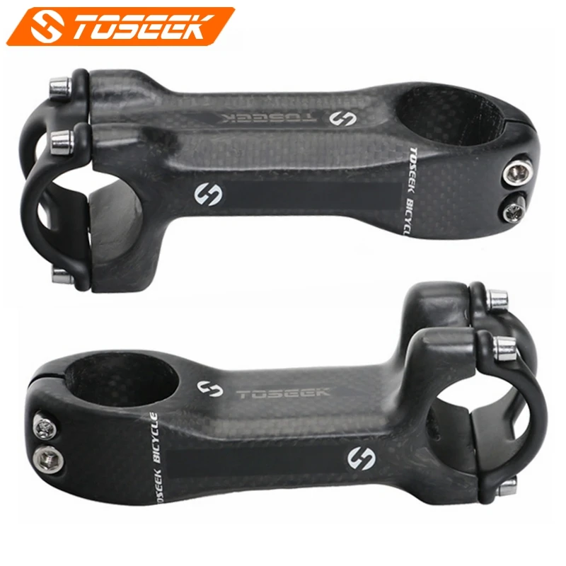 Toseek Mountain Bike stem ±6/17 degree Road MTB Handlebar stem 28.6mm