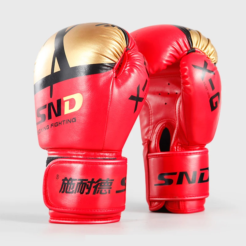 

10oz Adult Unisex Boxing UFC Gloves Man MMA Sanda Thai Child Birthday Gift 6oz Boxe Traning Gaming Safety Gloves Colorful