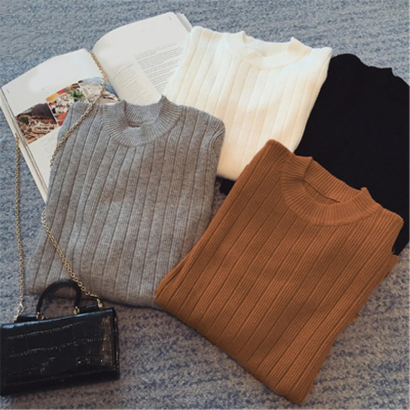 Knitted-Women-Sweaters-And-Pullovers-2019-Korean-Ladies-Solid-Sexy-Long-Sleeve-Turtleneck-Knitting-Sweater-Female