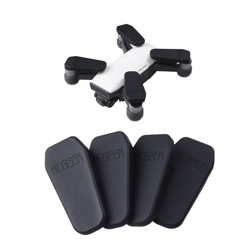 

Propellers Independent Protective Cover for DJI Spark RC Drone Black/Gray 4pcs Silicone protective cover Drone Accessories Kits