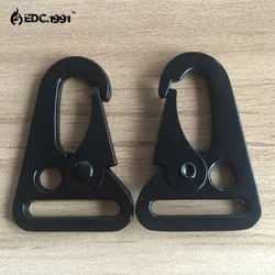 100X Hk Style 1 & Quot; Clips de Eslinga Resorte Resorte Gancho Correa Rifle Pistola Accesorio Negro, Hebilla de Metal 100X Hk Style 1 & Quot; Clips de Eslinga Resorte Resorte Gancho Correa Rifle Pistola Accesorio Negro, Hebilla de Metal