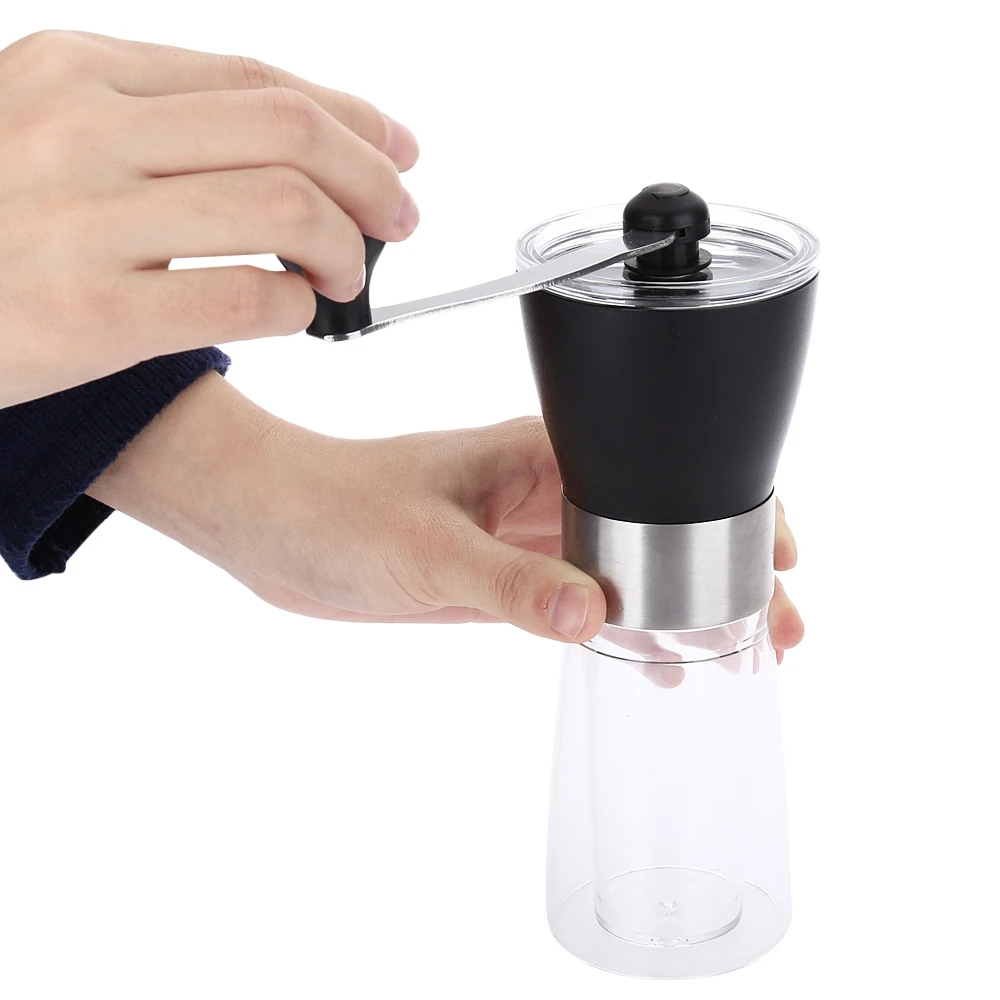 

Slim Ceramic Burr Coffee Bean Grinder Manual Hand Crank Coffee Maker Burr Corn Mill Bean Mill Grinder Machine Coffee Tools