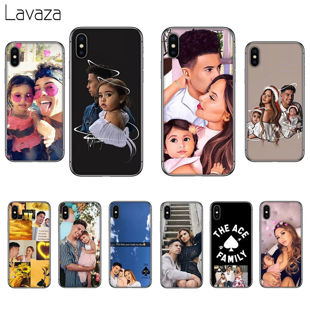 Lavaza ACE семейный Мягкий силиконовый чехол для Apple iPhone 6 6S 7 8 Plus 5 5S SE X XS 11 Pro MAX XR |