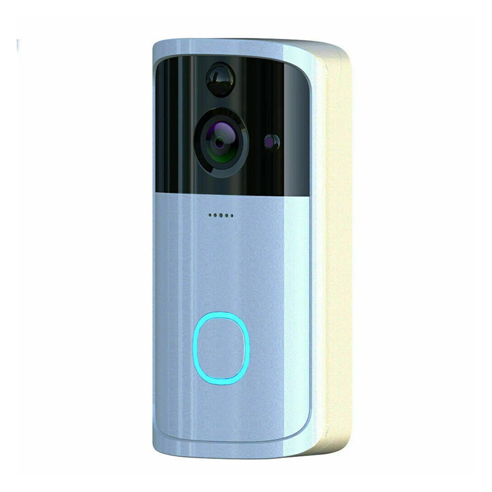 

Intercom Easy Install Detection Remote Wireless Doorbell Visual Phone APP Smart HD Camera Video Wide Angle Night View Peephole