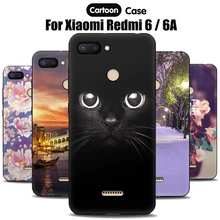 Чехол EiiMoo Funda для Xiaomi Redmi 6, чехол для Xiaomi Redmi 6A, силиконовый чехол для задней панели телефона Xaomi Redmi 6 6A, мягкий чехол из ТПУ