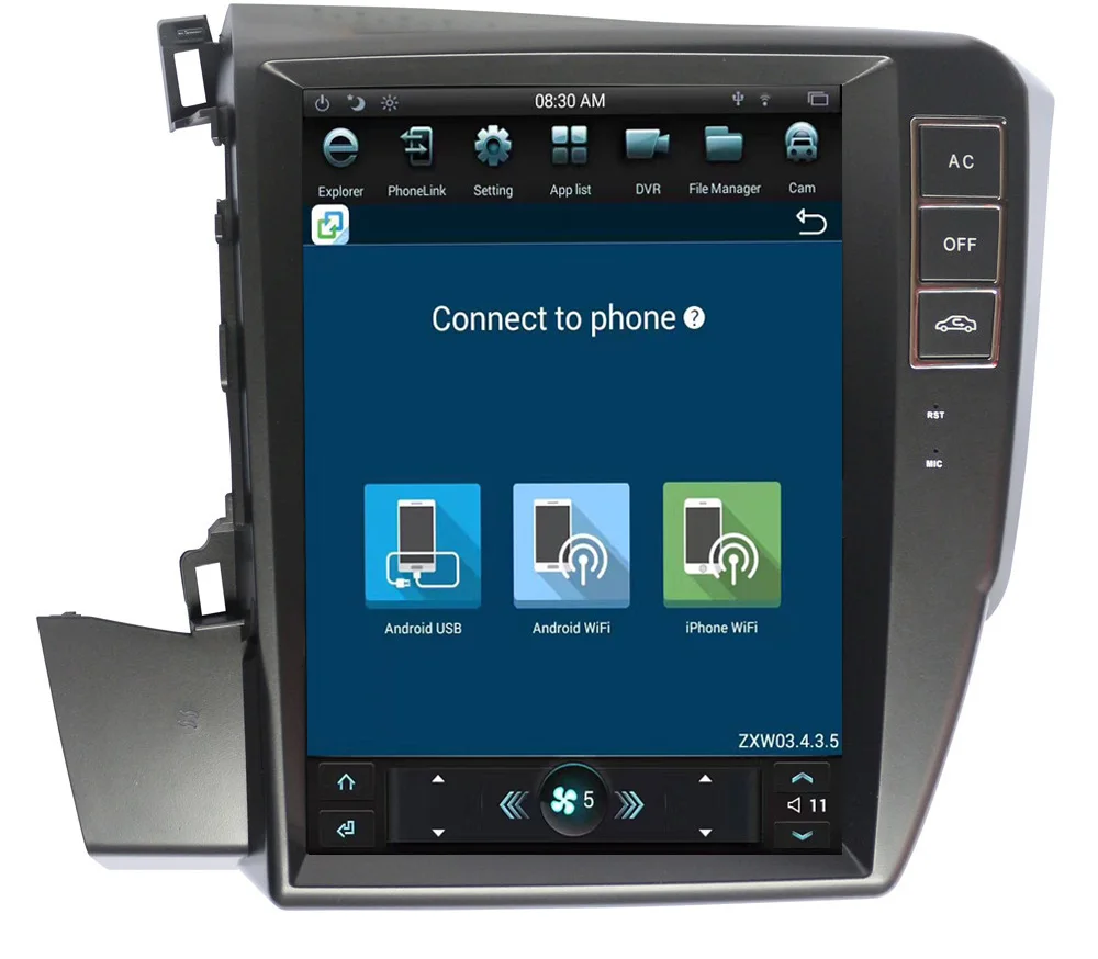 Cheap 10.4" Tesla Android Car Radio GPS Multimedia Stereo For Honda Civic left driving 2012- Vertical Screen Auto Audio 2GB+32GB 4 Cheap 10.4" Tesla Android Car Radio GPS Multimedia Stereo For Honda Civic left driving 2012- Vertical Screen Auto Audio 2GB+32GB 4