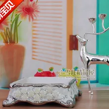 Новая европейская Роскошь Diamond Резные Керамическая пепельница с роскошный дом мебели творческие украшения