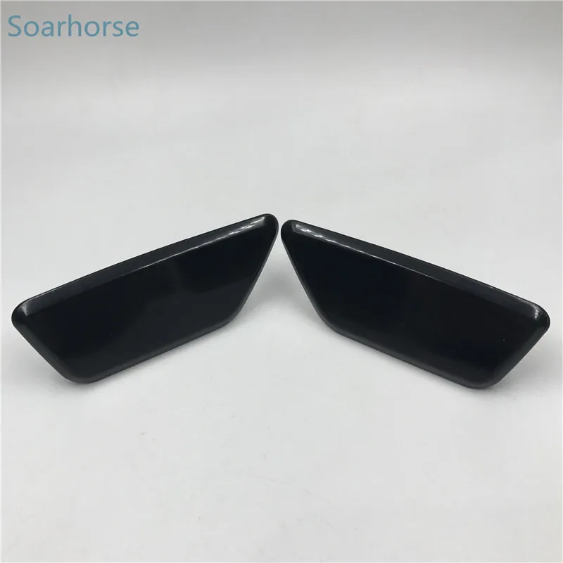 Soarhorse Front Bumper headlight water spray nozzle cover cap fit for Subaru Legacy 2010 2011 2013 XV 2012 2013 - Цвет: 2 pcs LH and RH