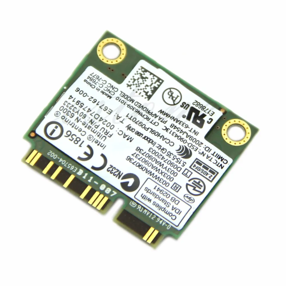 Ultimate-N 6300 633ANHMW FRU 60Y3233 WiFi беспроводная карта для IBM Thinkpad Intel