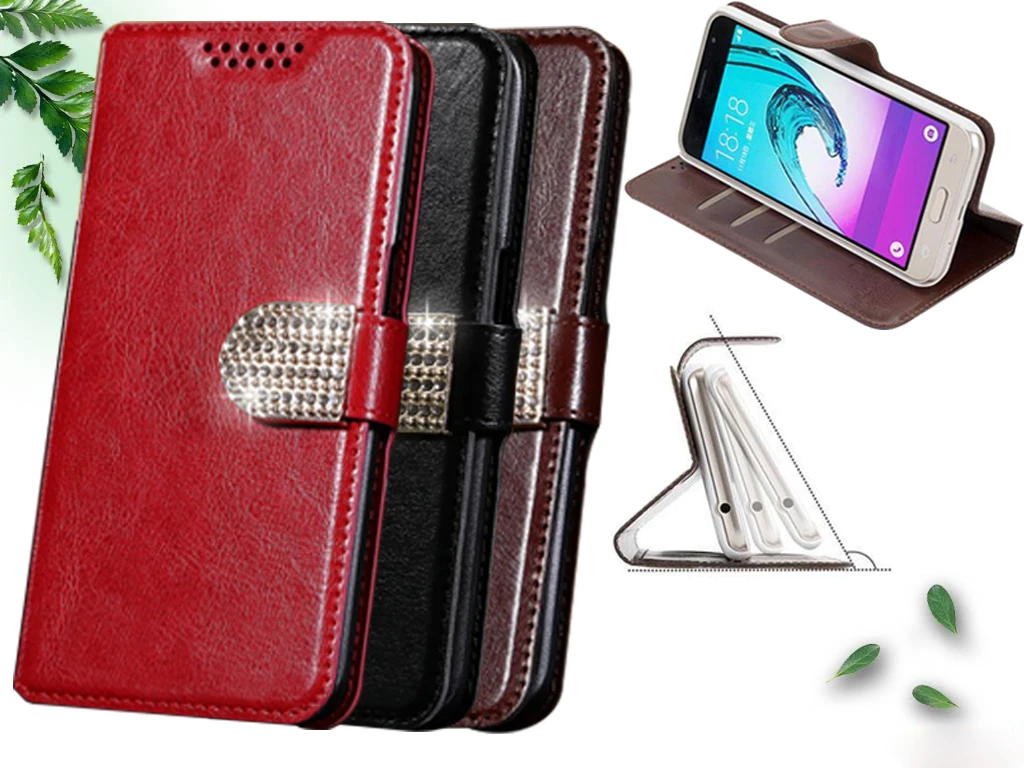 

Luxury Wallet For Senseit E500 Case High Quality Exclusive PU Leather Flip For Senseit E 500 Protect the phone case
