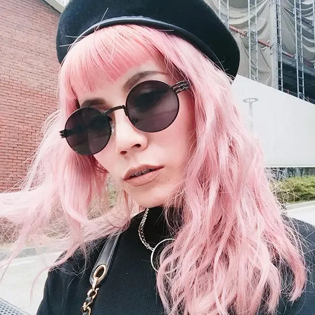 

2018 Luxury Metal Sunglasses Men Round Sunglass Steampunk Coating Glasses Vintage Retro Lentes of Male Sun