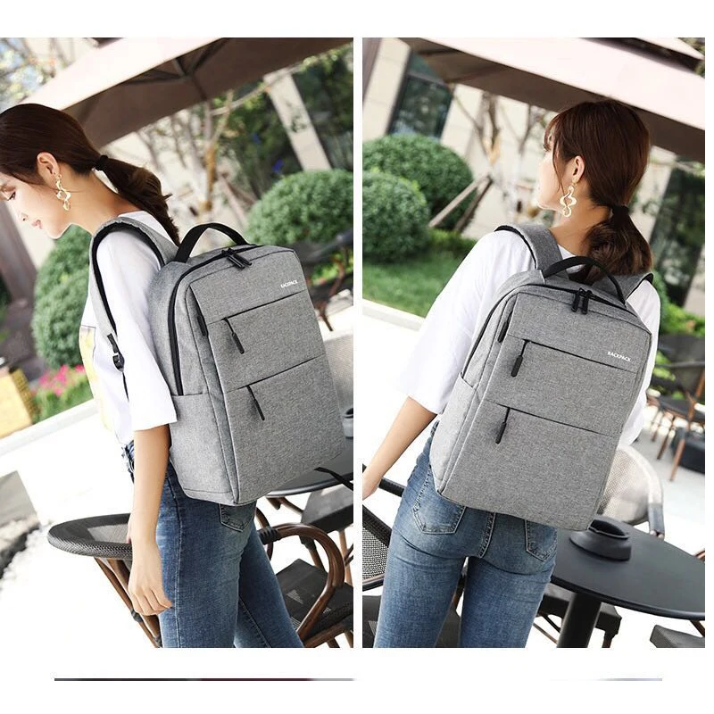 LIANGKA Retro grande cargador USB mochilas para Xiaomi portátil 6 aislamiento capas adolescentes mujeres pareja Mochila LIANGKA Retro grande cargador USB mochilas para Xiaomi portátil 6 aislamiento capas adolescentes mujeres pareja Mochila