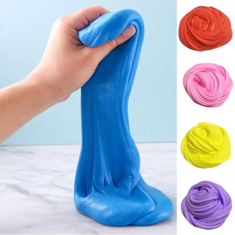 

50g Fluffy Slime Floam Light Clay Modeling Polymer Clay Fidget Plasticine Rubber Mud Slime Accessories Decompression Toys