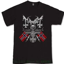 Mayhem футболка S M L XL 2XL 3XL норвежский черный металл группа Ян Аксель Бломберга Футболка с принтом для мужчин