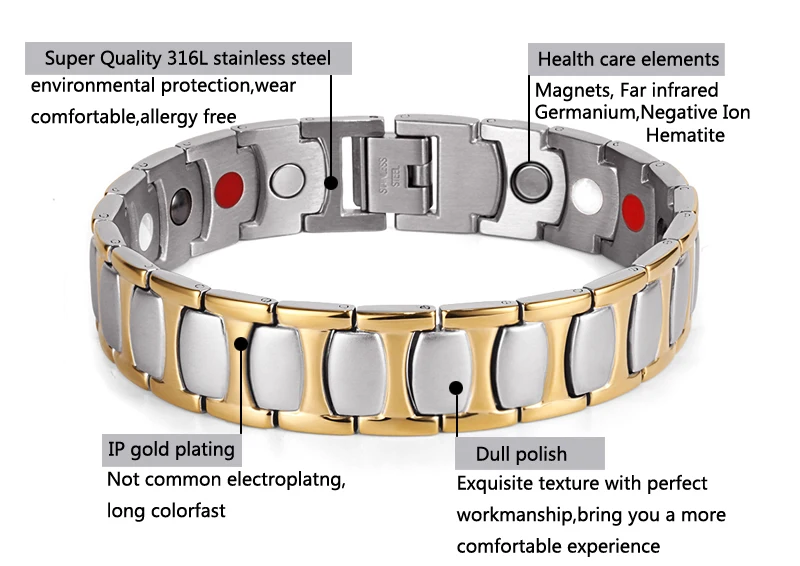 Healing Magnetic Bracelet  (3)