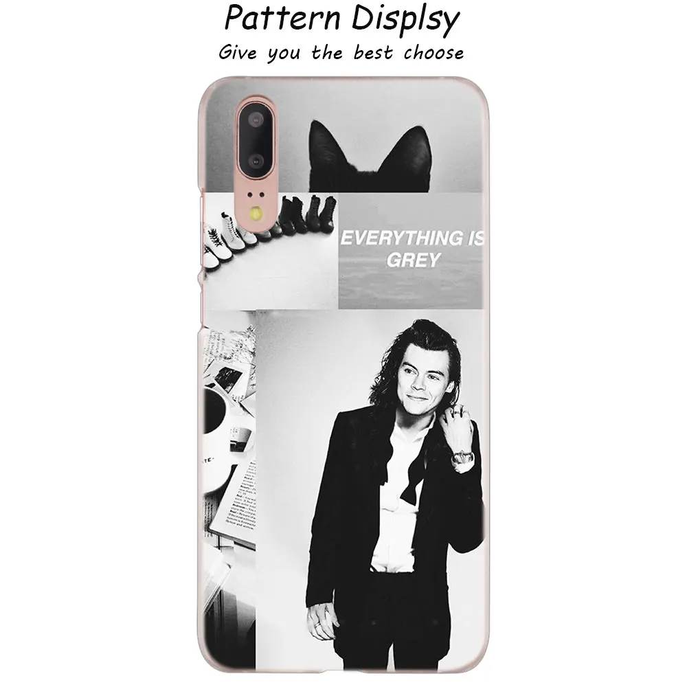 MLLSE One Direction в виде татуировки Harry Styles», Прозрачный чехол для huawei P30 P20 P10 P9 P8 Lite P30 P20 мини-видеокамера-регистратор с креплением к P Smart плюс - Цвет: 08