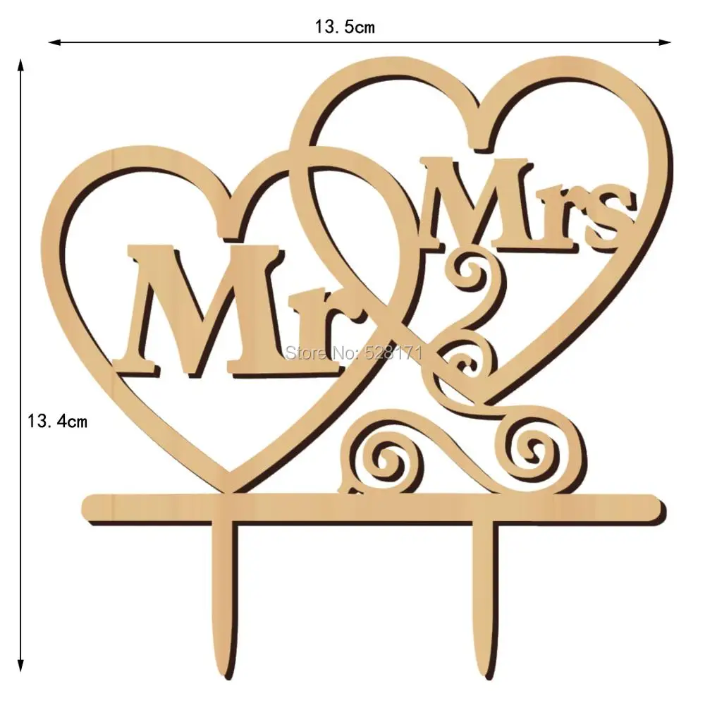 Экологичные Свадебные "мы делаем" "Mr& Mrs" деревянный для торта Топпер свадебный торт в стиле "рустик" стенд из натурального дерева торты топперы