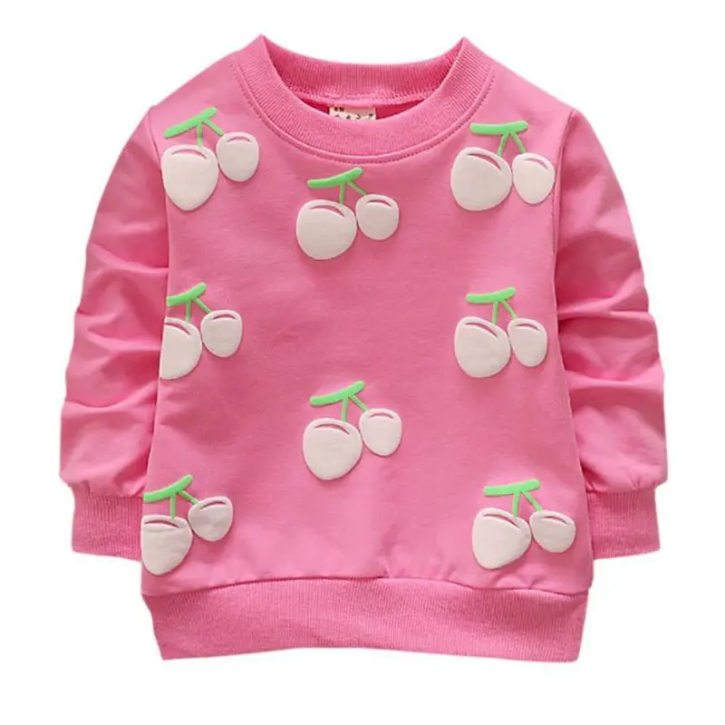 Свитшоты для маленьких девочек, весенние рубашки, футболки с длинными рукавами для младенцев, весенний Детский свитер с рисунком кролика - Цвет: C4