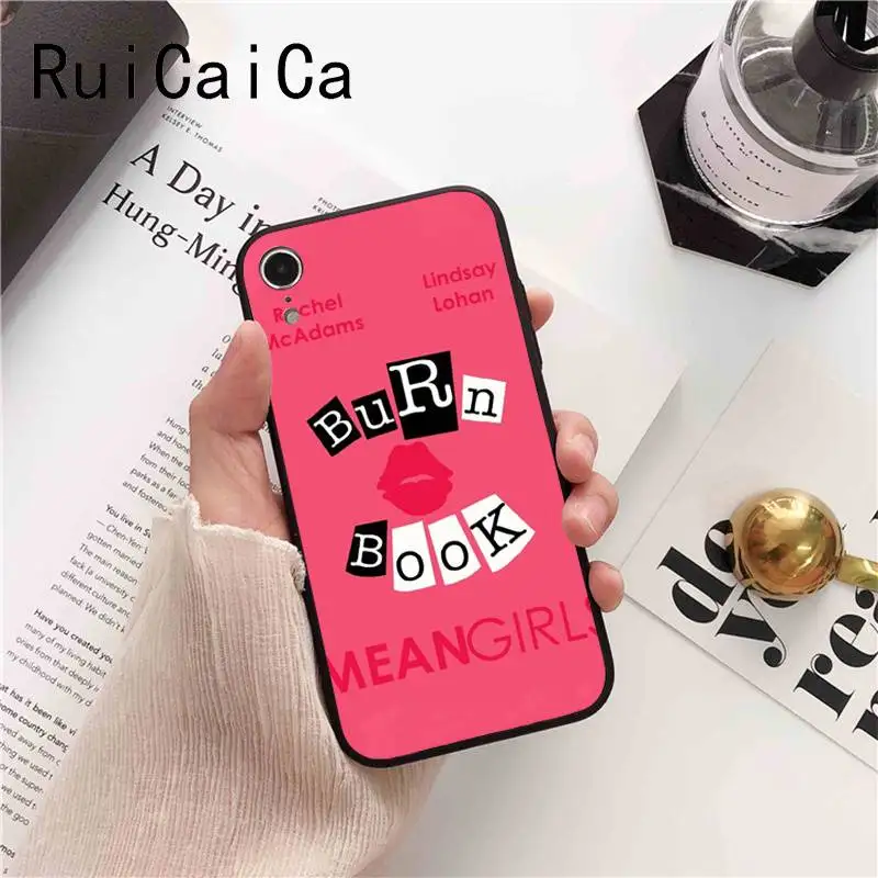 Burn Book Mean Girls Kiss Hot Fashion Fun Dynamic pink