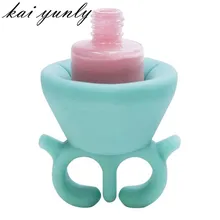1PC Flexible Durable Wearable Nail Polish Display Bottle Holder Stand Rack Seat Nail Art Manicure Tool Equipment Aug 30