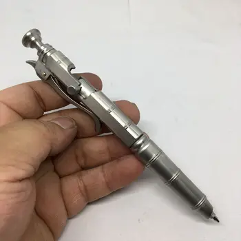

EDC Stainless Steel Self Defense Personal Outdoor Survival Safety Tactical Pen with Multi-functional EDC Tools