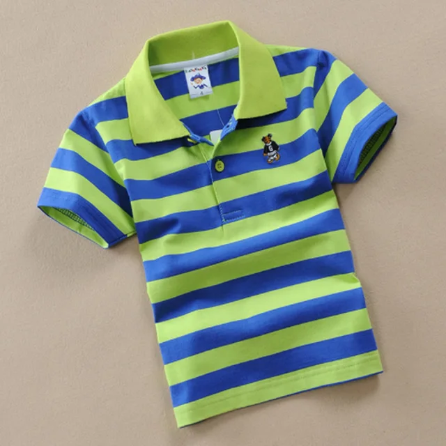 0 16Y Kids Boy Polo Short Sleeve Tops Baby boy clothes 2018 Fashion