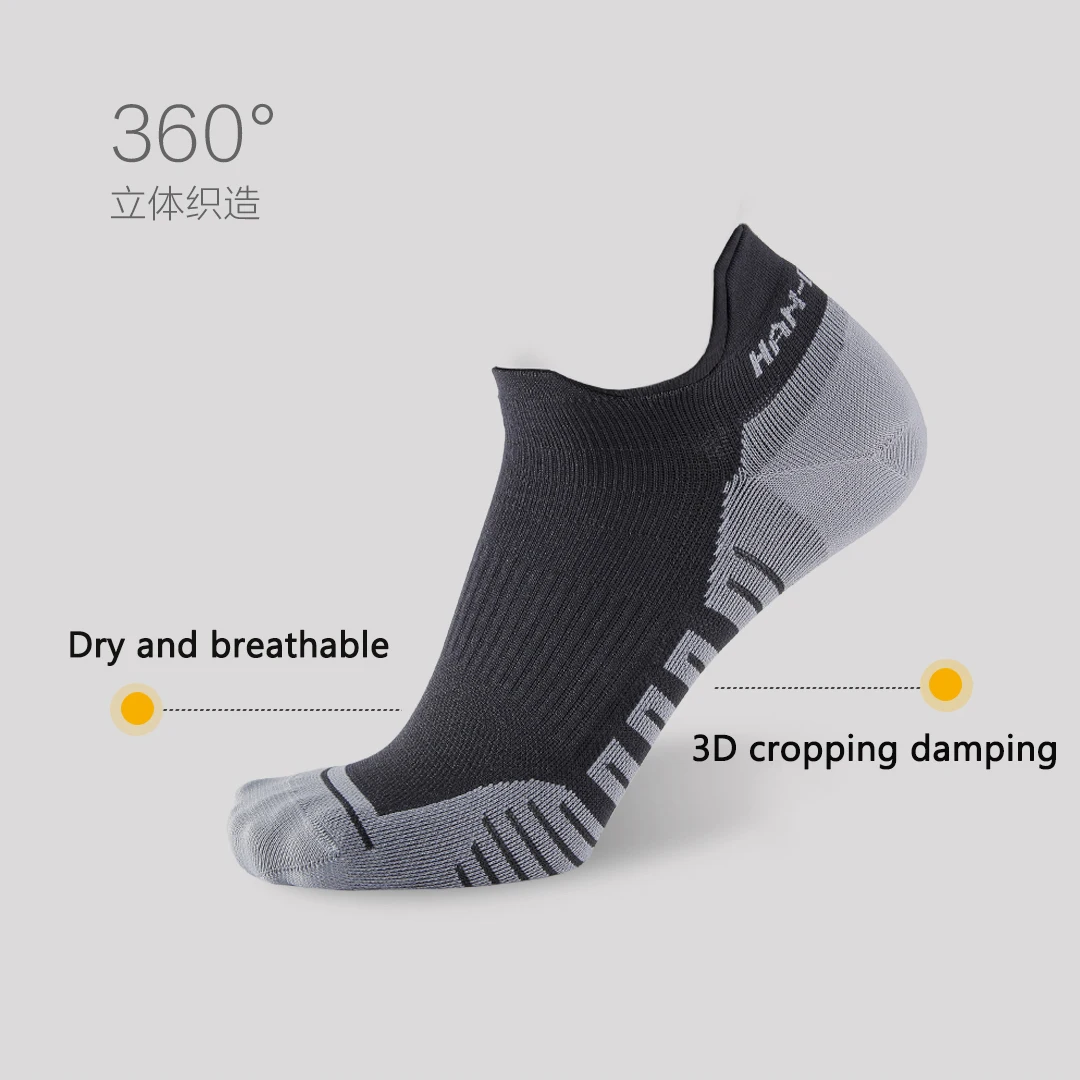3 pcs/ set Xiaomi Hanjiang Quick-drying light sports socks series Breathable men's and women's Boat socks Short socks