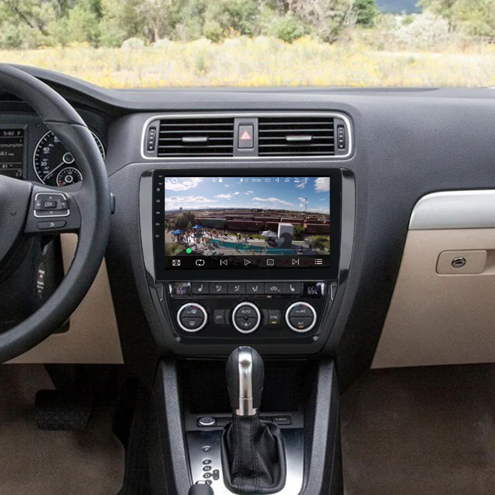 Dasaita 10," Android 9,0 Автомобильный gps радио плеер для VW Jetta 2011- с восьмиядерным 4 Гб+ 32 ГБ Авто Стерео Navi мультимедиа