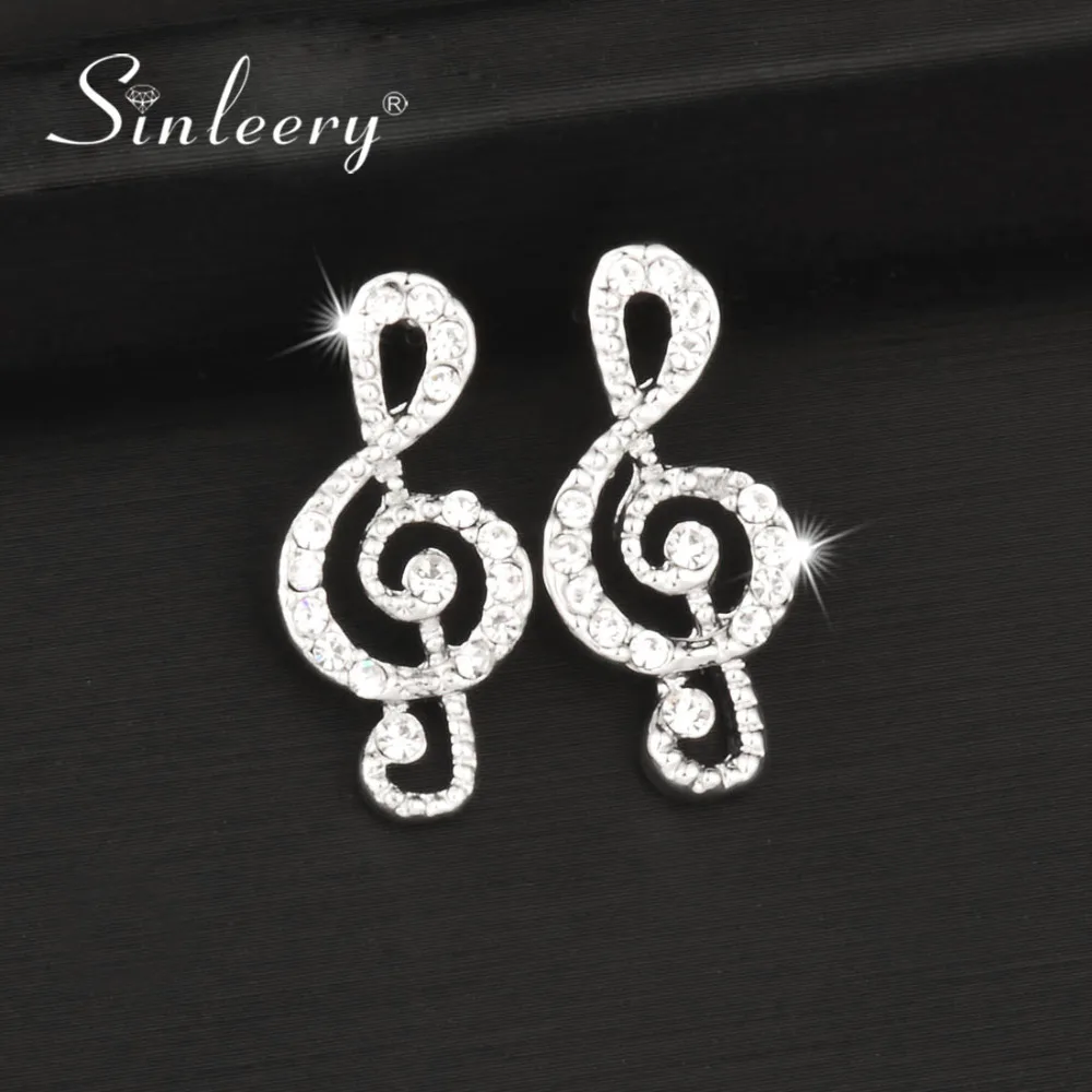 Buy SINLEERY Romantic Sparkling Rhinestone Musical