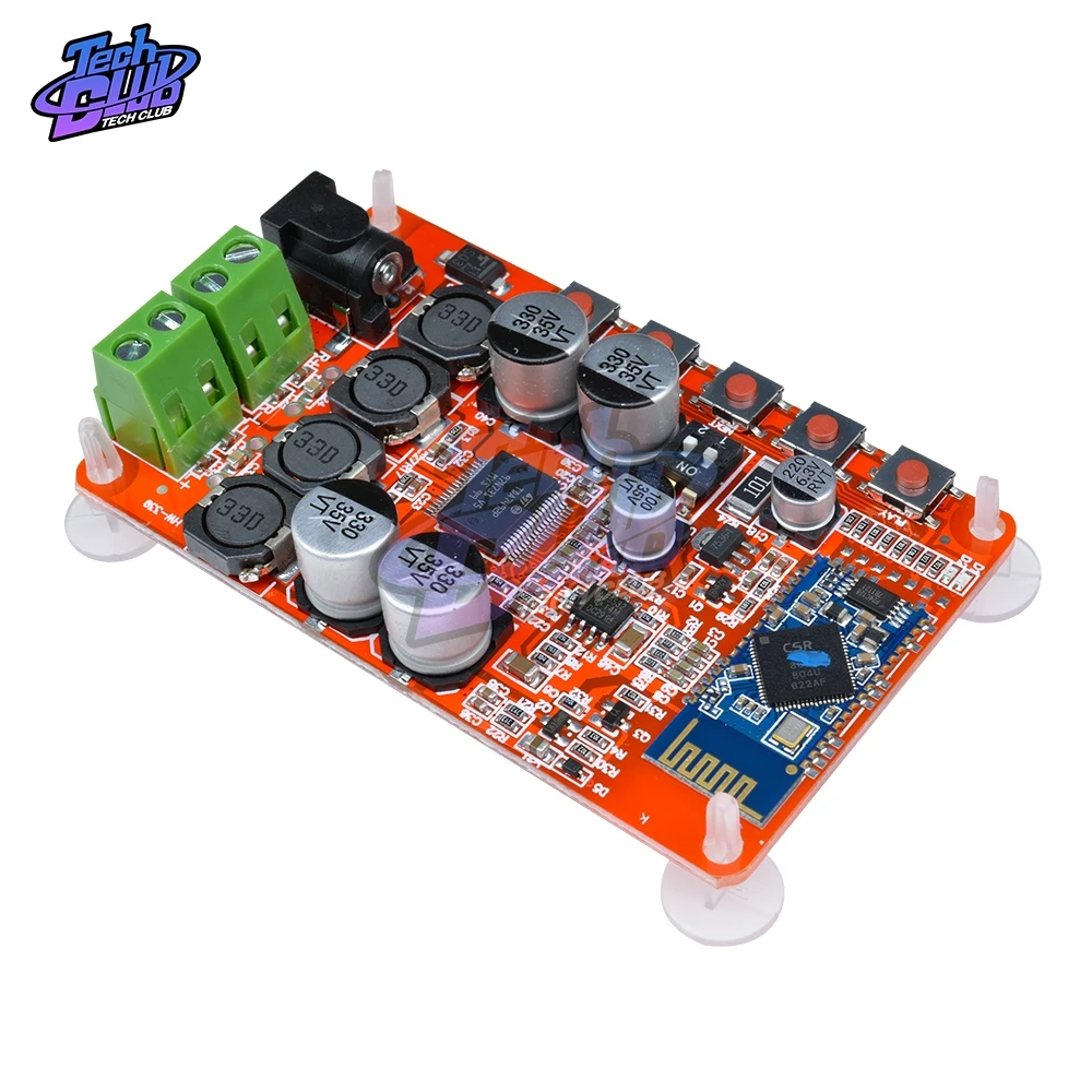 DC 8-25V TDA7492P 25W + Bluetooth 4 0 беспроводной цифровой аудиоприемник Плата усилителя |