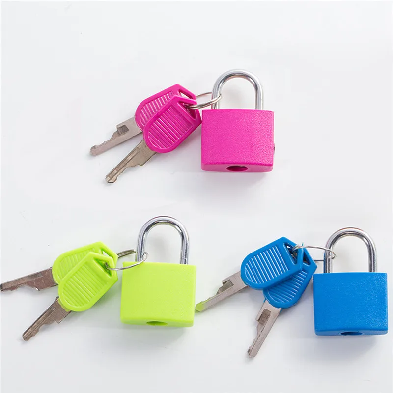 

Mini Locks Materiel Baby Montessori Educational Toys For Children Cute Plastic Metal Lock Baby Kids Colors Learning Toy