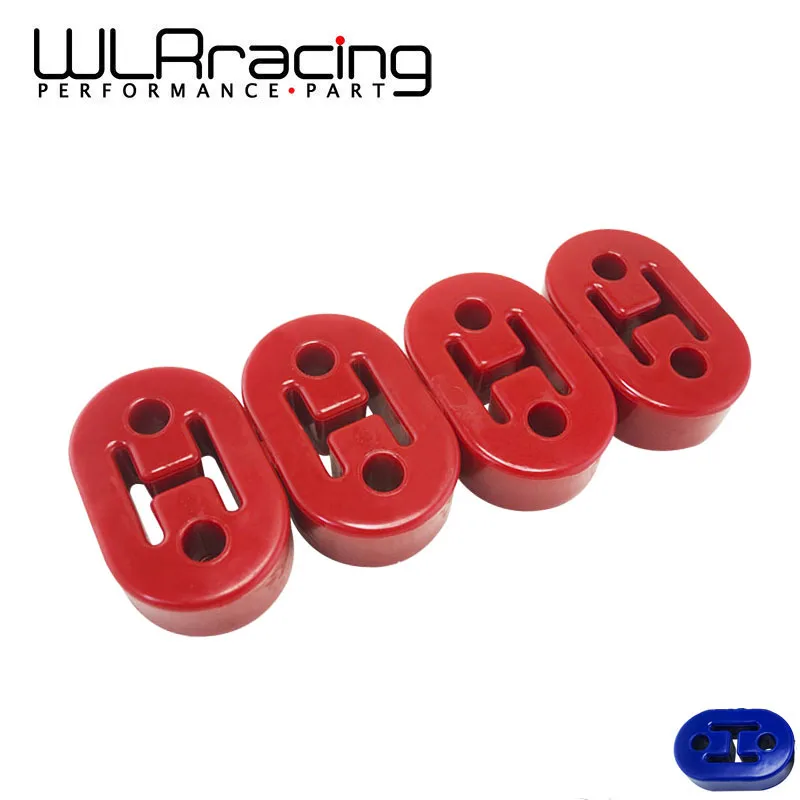 

WLR RACING - Blue,Red,Yellow, Polyurethane Exhaust/Muffler SHORT HANGERS 4pcs/lot universal WLR8952