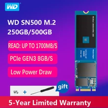 WD Blue M.2 2280 250 ГБ 500G SSD SN500 NVME Внутренний твердотельный диск SATA 3,0 8 ГБ/сек. 2," 1700 МБ/с./с Настольный Ноутбук
