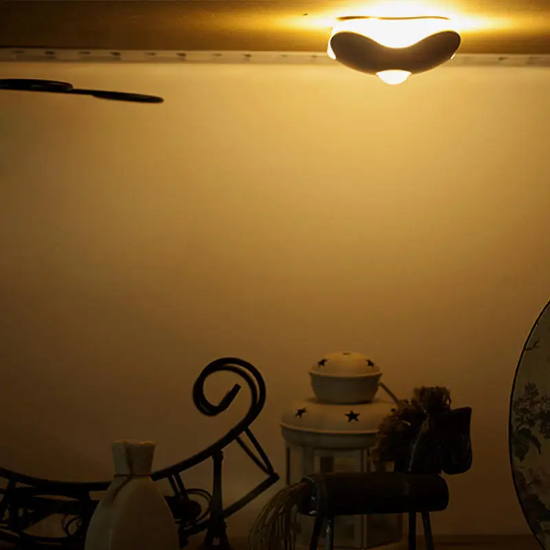1pcs Night light human body PIR four leaf clover lamp body sensor smart lighting