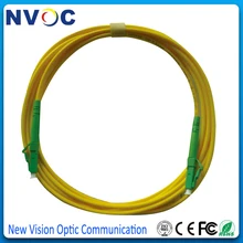 10 шт./лот, одномодовый, G652D, Simplex, 1 м, 3,0 мм, ПВХ куртка, LC/APC-LC/APC Волоконно-оптический патч-корд, LC APC SM SX 1 м волоконный джемпер