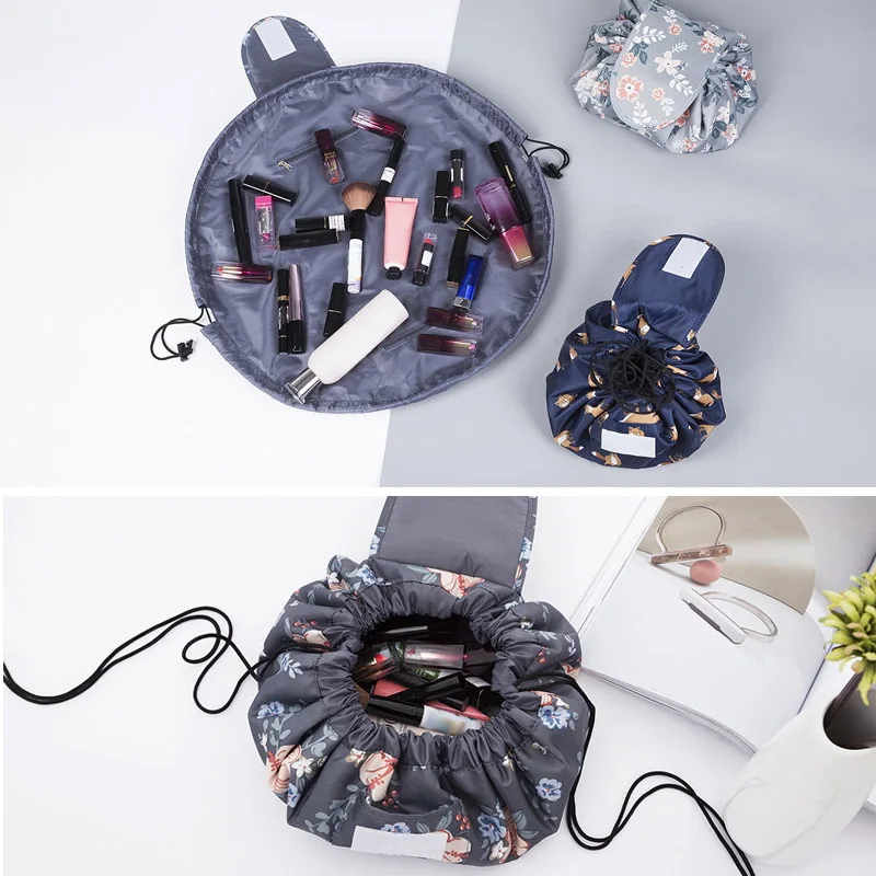 

9 colors Professional Drawstring Makeup Bag Brush Organizer Toiletry Pouch Women Travel Make Up Cosmetics Bags YF2018