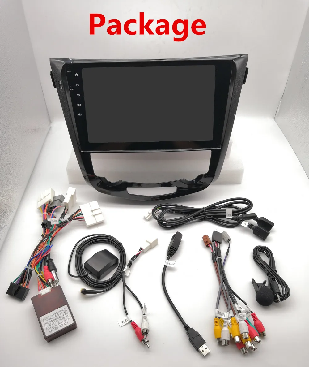 Excellent DSP Android 9.0 Octa Core 10.1" Car DVD GPS for Nissan Qashqai X-Trail 2013-2018 RDS Radio Bluetooth 4.2 WIFI USB 4gb+32gb 11