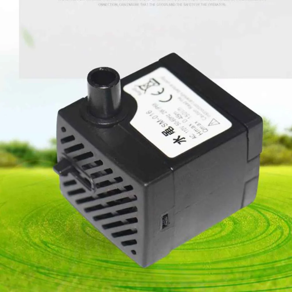 

Pump EU 220-240V 2W Fish Tank Micro Filter Diving Water Pump Pond Foundation Injection Water Circulation Aspirator Quiet