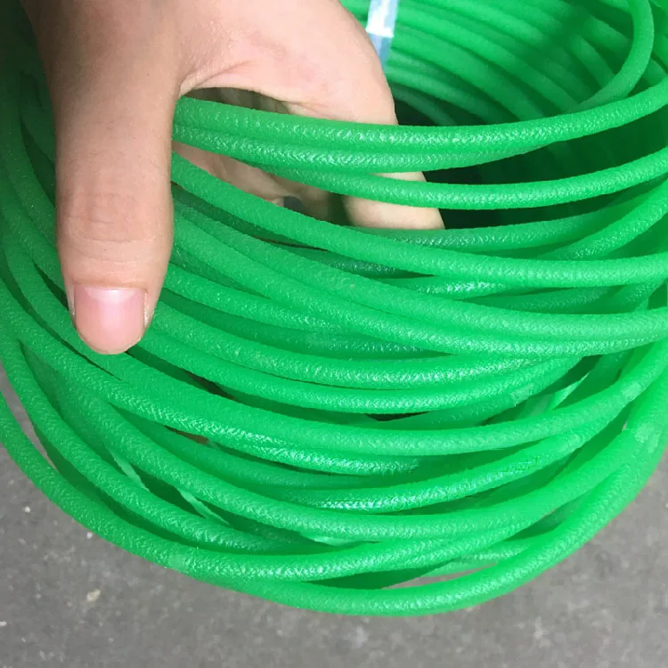 

Round PU belt 2 3 4 5 6 7 8 9 10 12 15 18 20 mm Industrial synchronous belt strip driving motion conveyor transmission machine