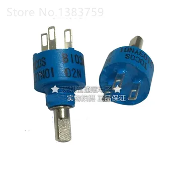 

Small rotary long life potentiometer RVQ103YN01 B103 B10K 10F10 type with gasket nut shell diameter 10MM handle length 10MM