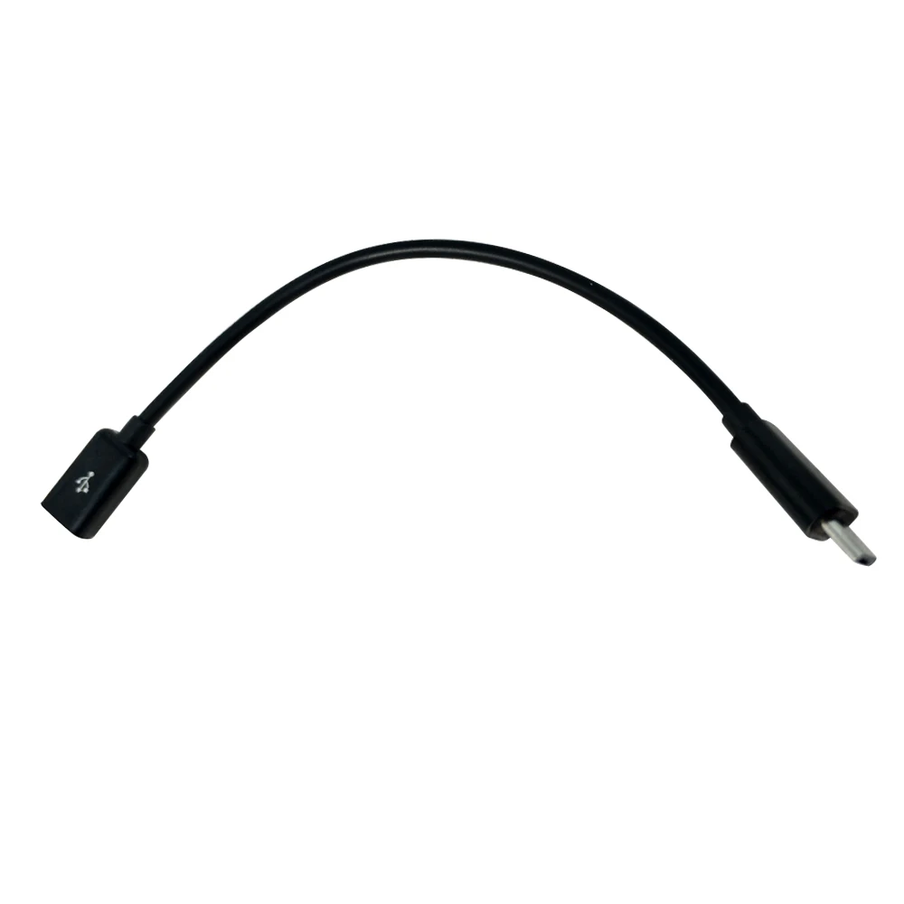 DANSPEED 10 см Micro USB мама к Micro USB папа F/M удлинитель Дата зарядный кабель черный