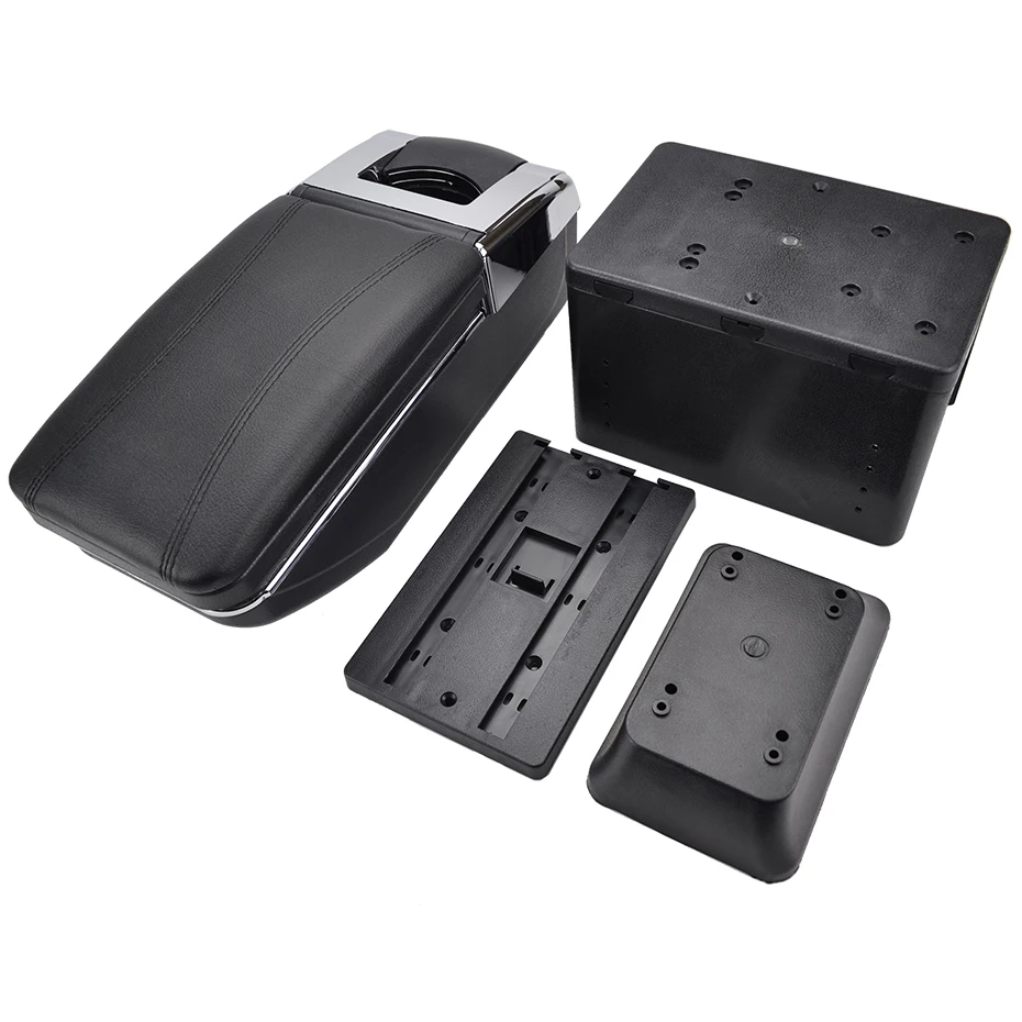 Вращающийся ящик для хранения для Nissan/VW/Kia/Honda центр подлокотник консоль автомобиля подлокотник